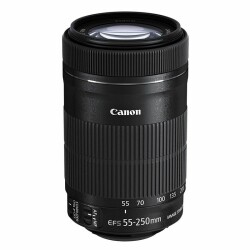 CANON EF-S 55-250/4-5,6 IS STM + Paraluce