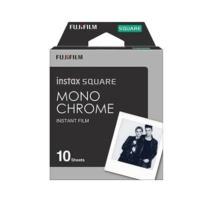 FUJI INSTAX SQUARE FILM BN 10 scatti